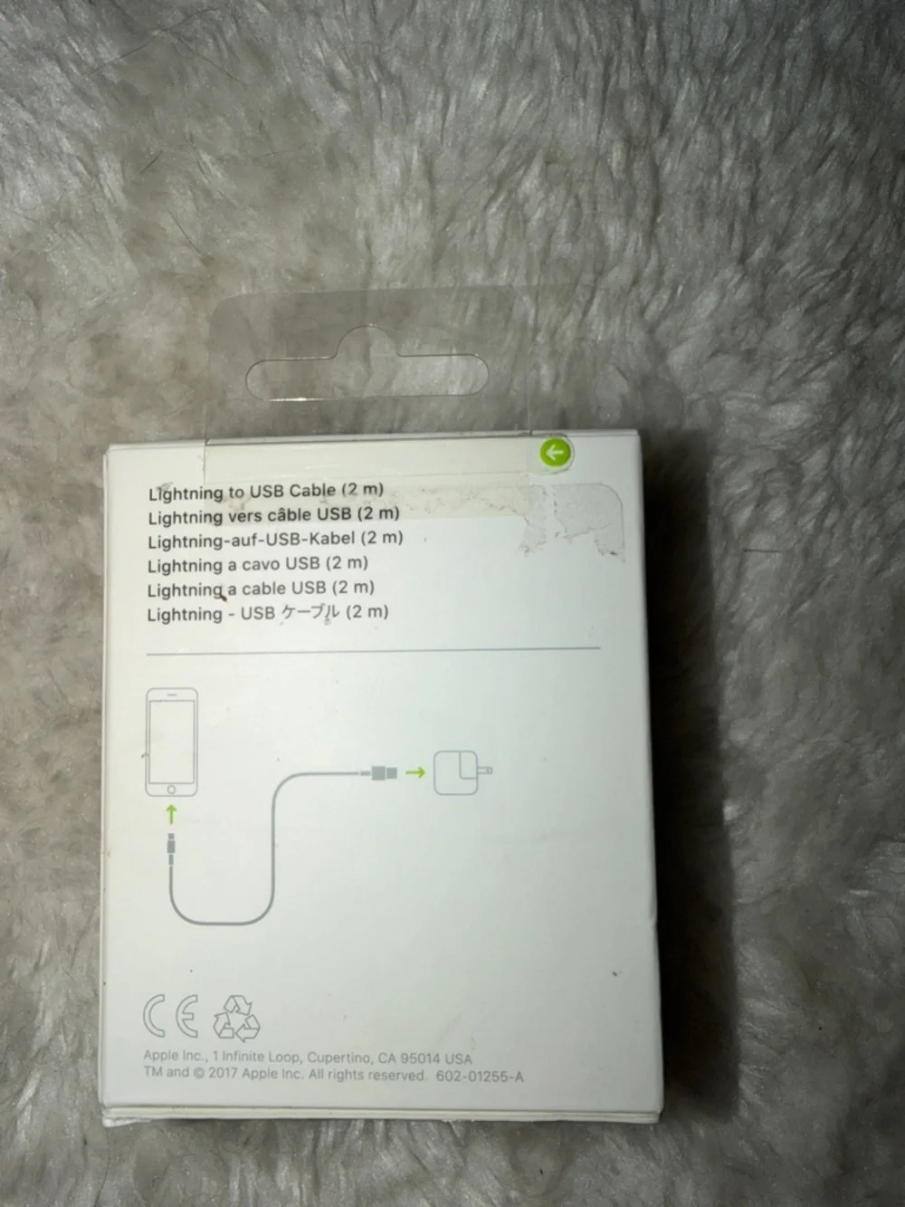 Apple Lightning to USB Cable — White